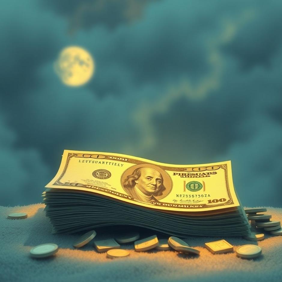 Dream : Too much money in your account in a dream