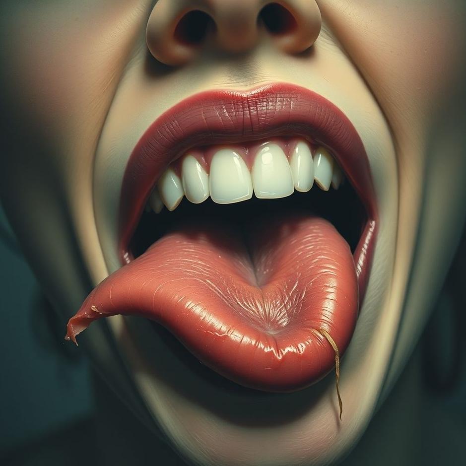 Dream : Torn tongue in a dream
