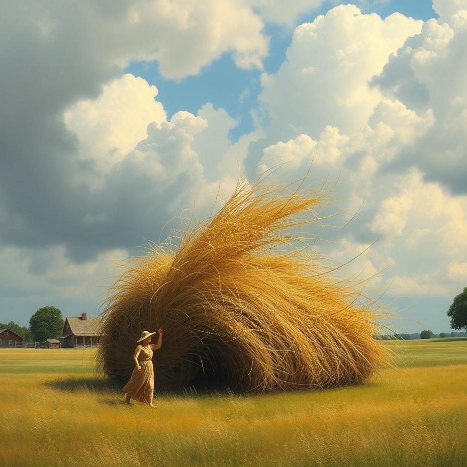 Dream : Tossing threshing in a dream