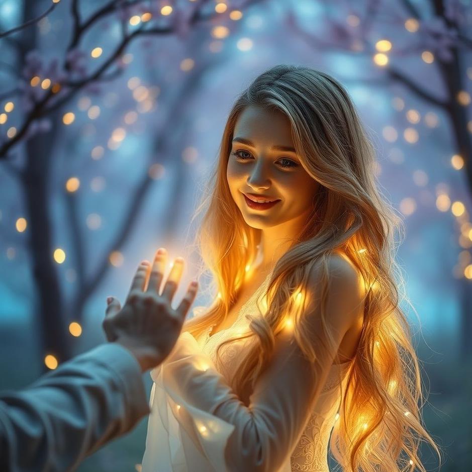 Dream : Touching a beautiful girl in a dream