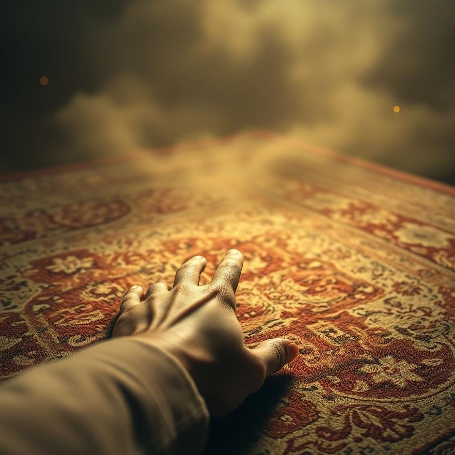 Dream : Touching a carpet in a dream