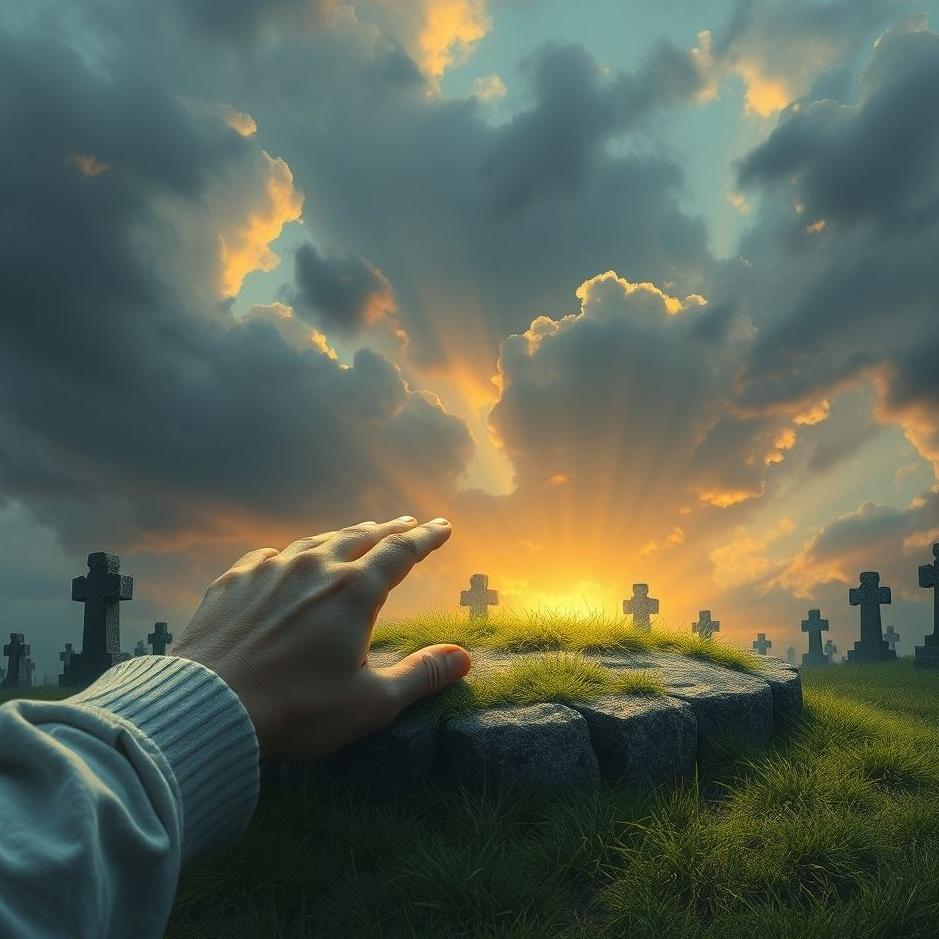 Dream : Touching a grave in a dream