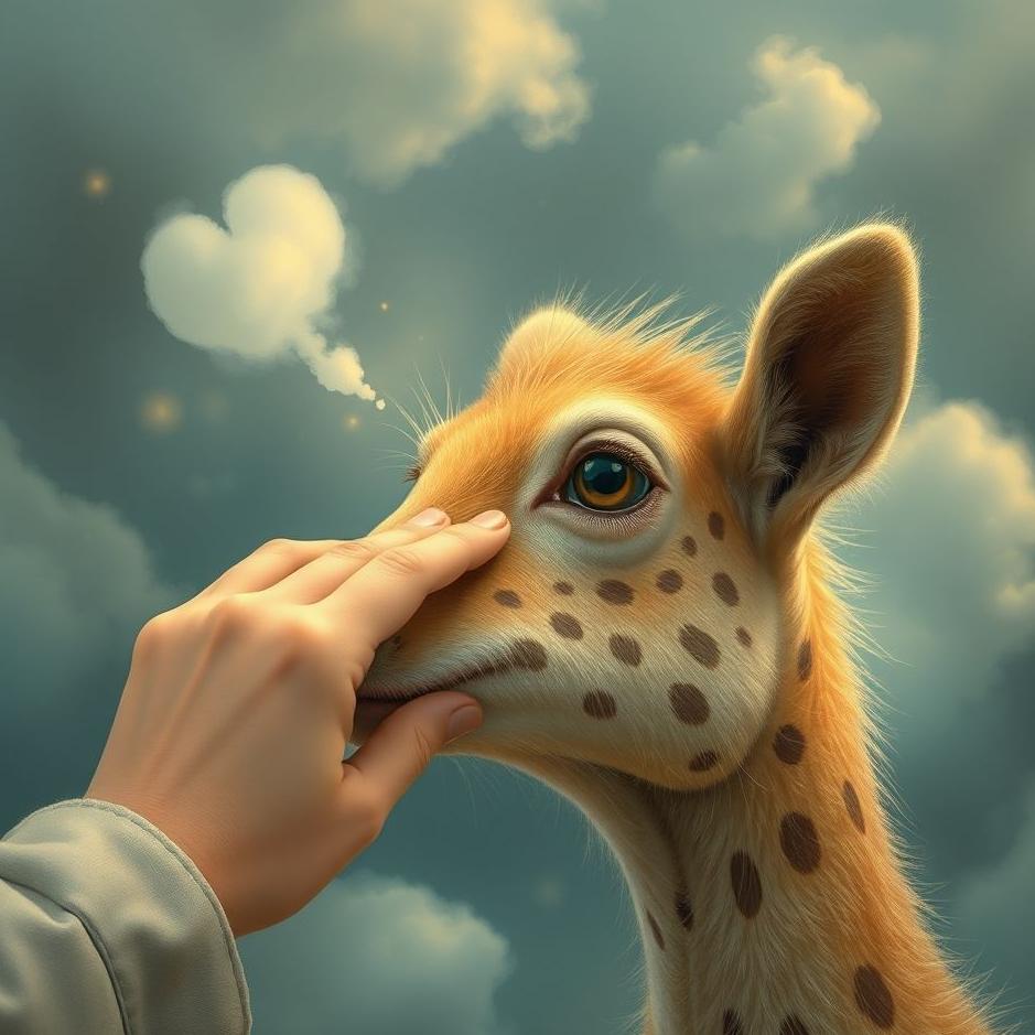 Dream : Touching an animal in a dream