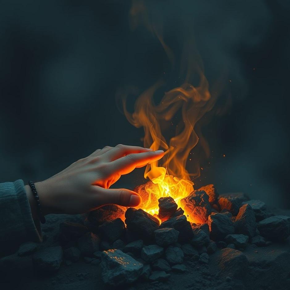 Dream : Touching coal in a dream