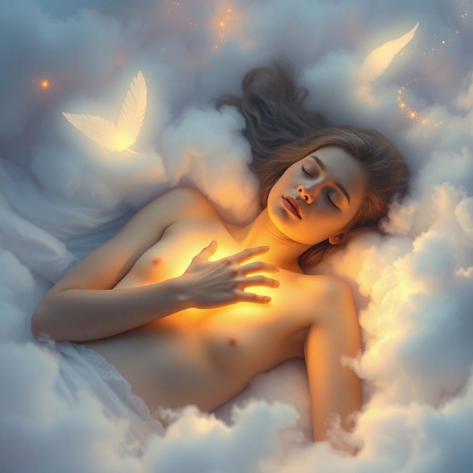 Dream : Touching the chest in a dream