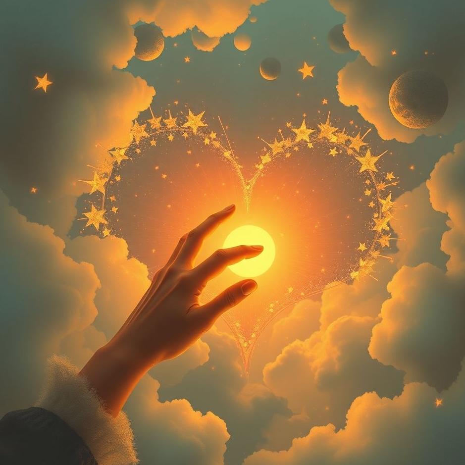 Dream : Touching the heart in a dream