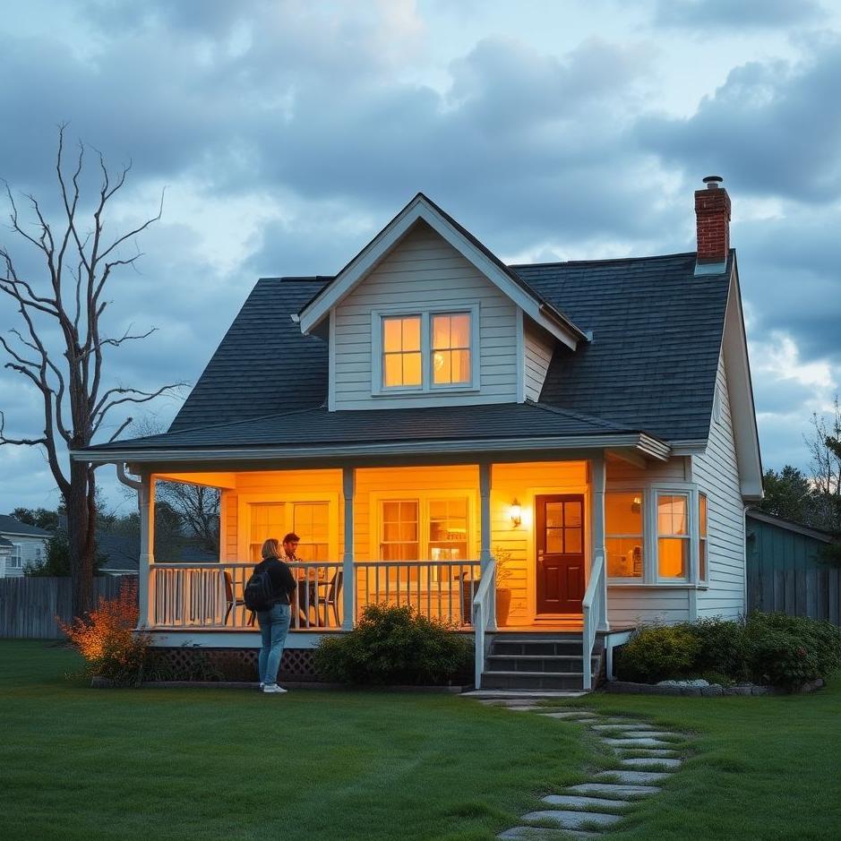 Dream : Touring a rented house in a dream