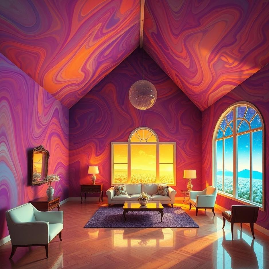 Dream : Touring the house in a dream