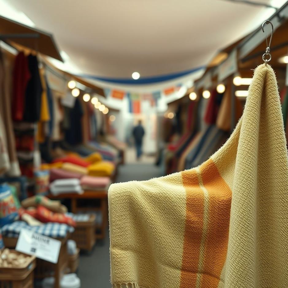 Dream : Towel in a market in a dream