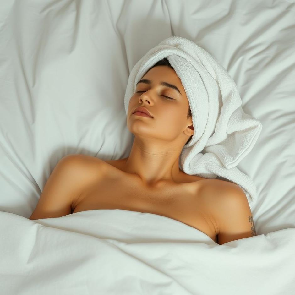 Dream : Towel on your head in a dream
