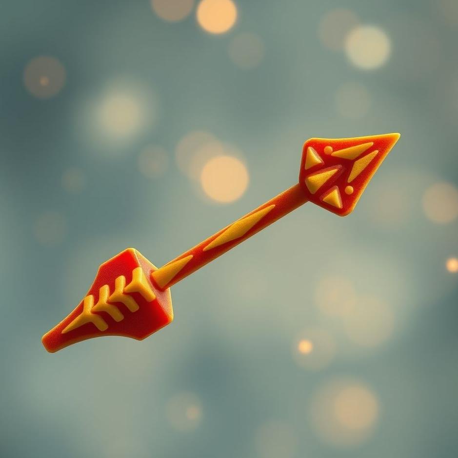 Dream : Toy arrow in a dream