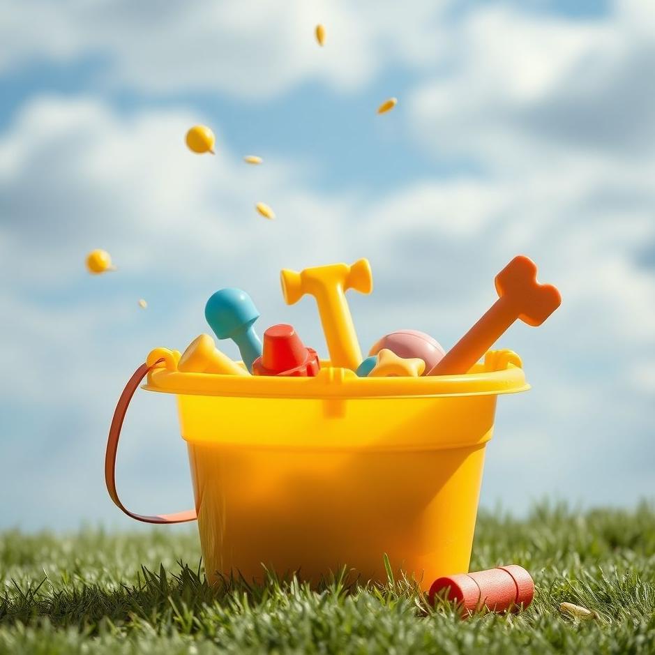 Dream : Toy bucket in a dream