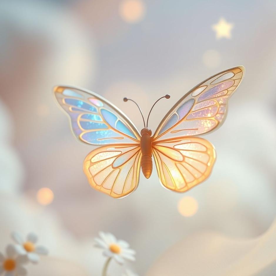 Dream : Toy butterfly in a dream