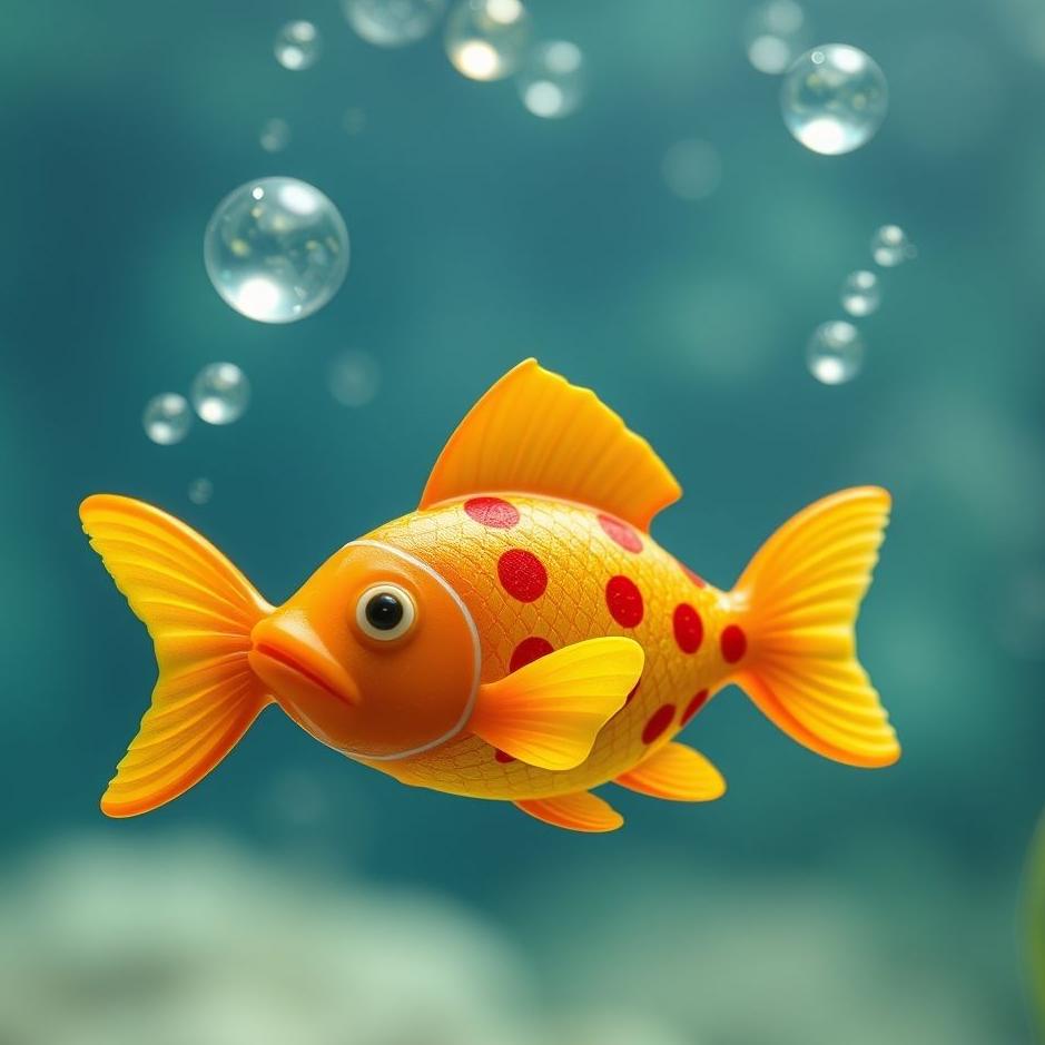 Dream : Toy fish in a dream