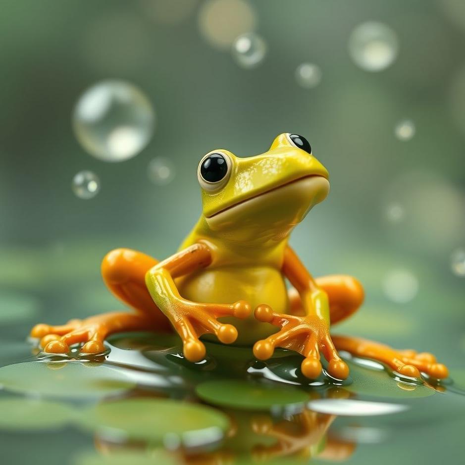 Dream : Toy frog in a dream