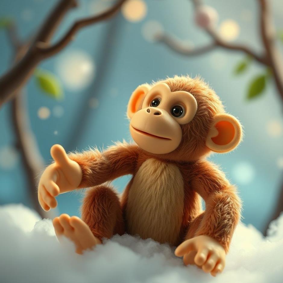 Dream : Toy monkey in a dream