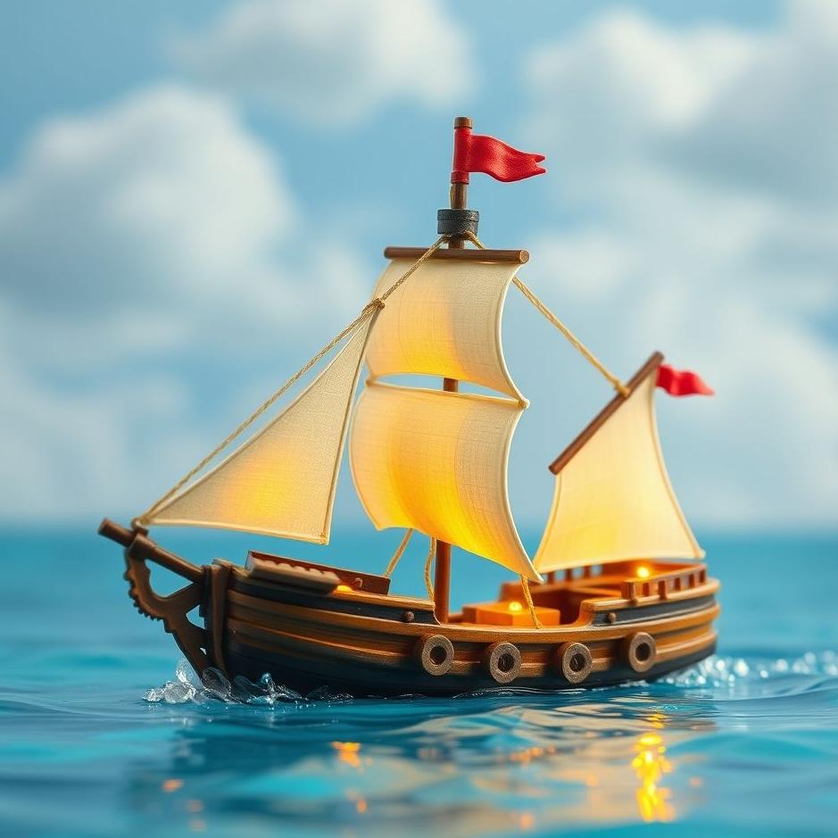 Dream : Toy ship in a dream