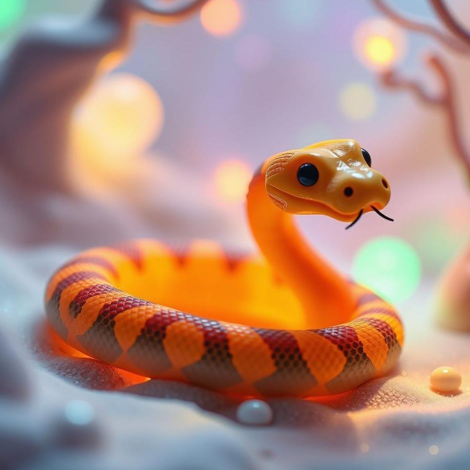 Dream : Toy snake come to life in a dream