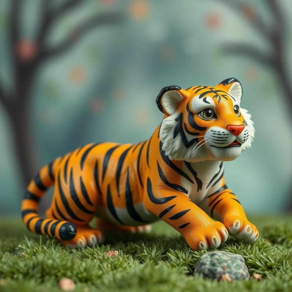 Dream : Toy tiger in a dream