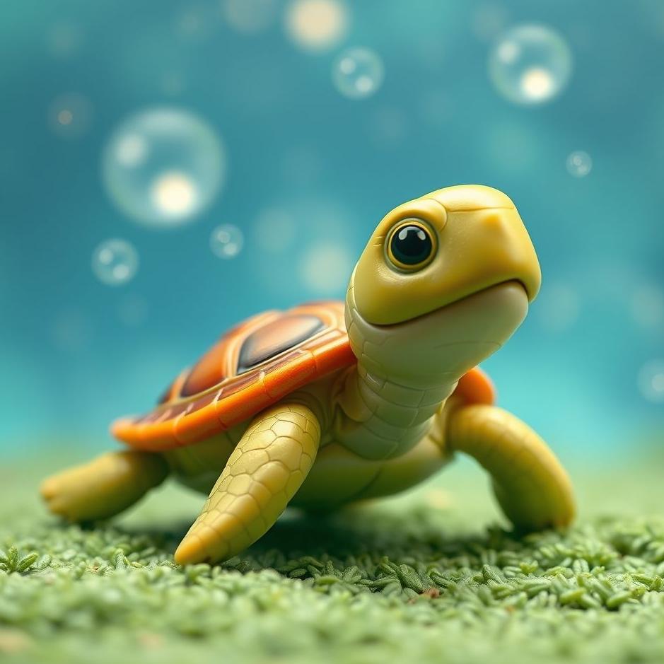 Dream : Toy turtle in a dream