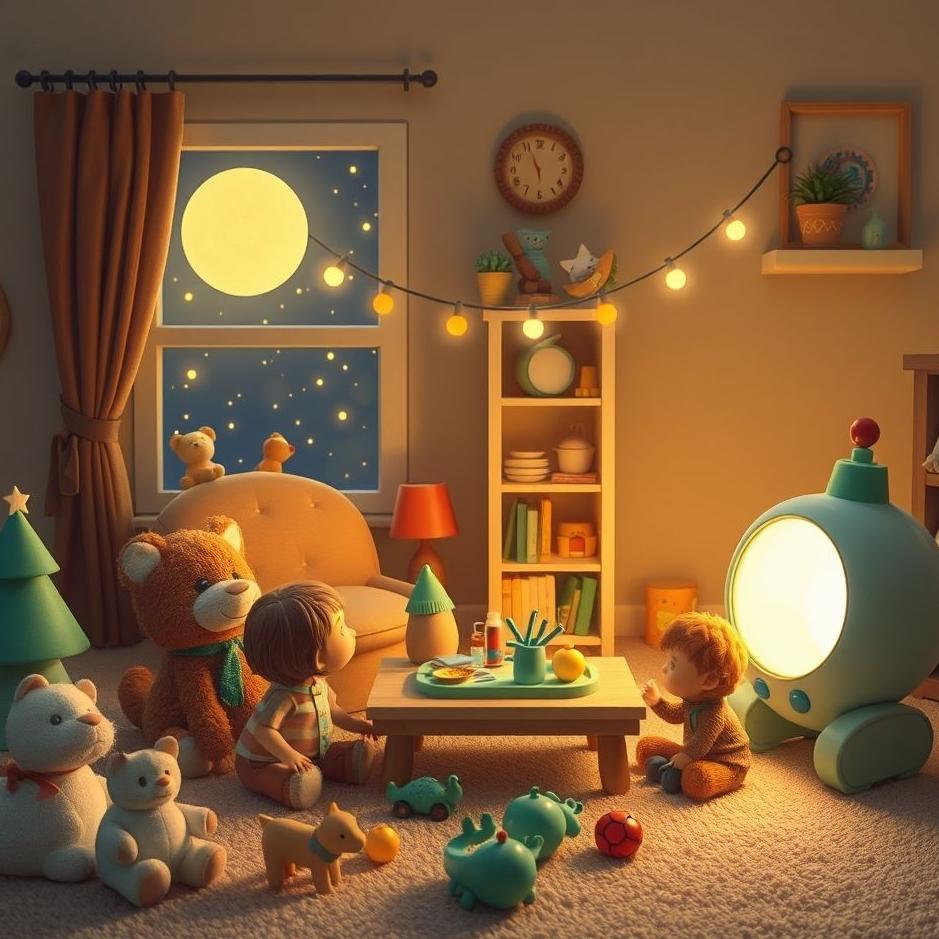 Dream : Toys at home in a dream