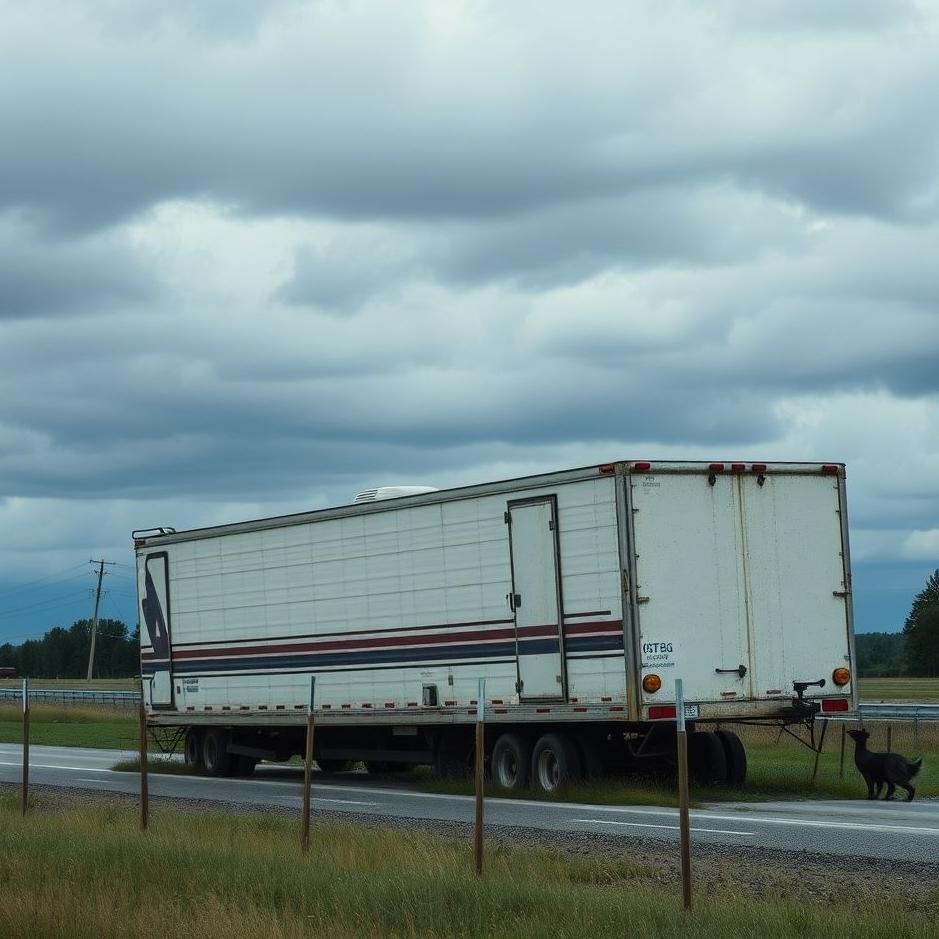 Dream : Trailer accident in a dream