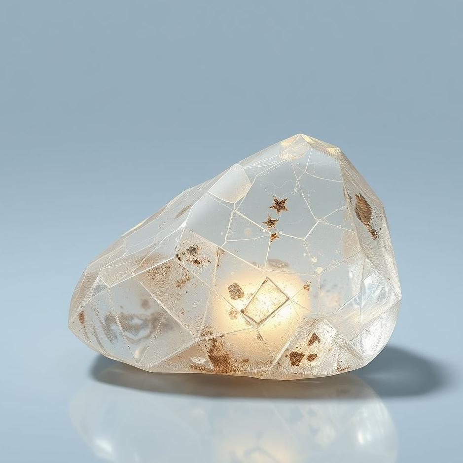 Dream : Transparent stone in a dream