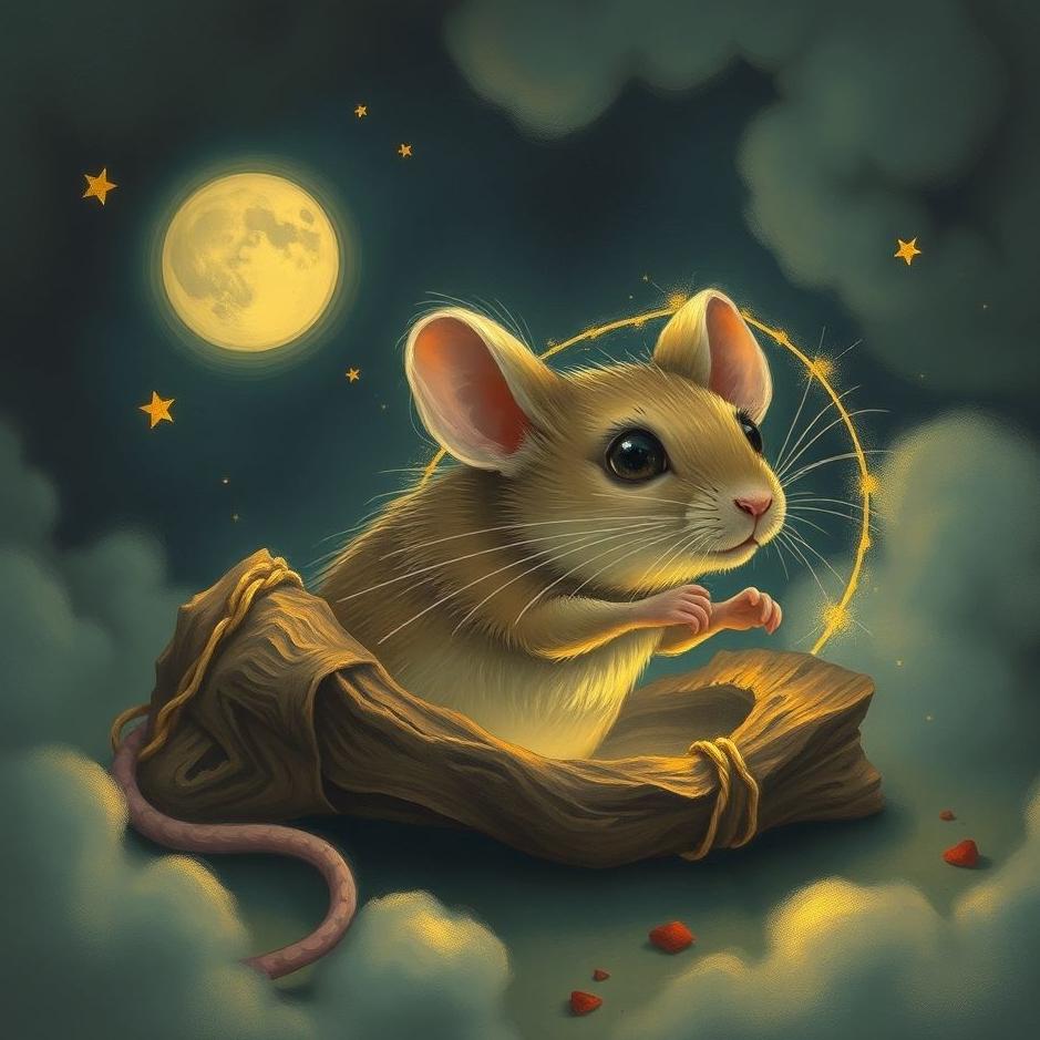 Dream : Trapped mouse in a dream