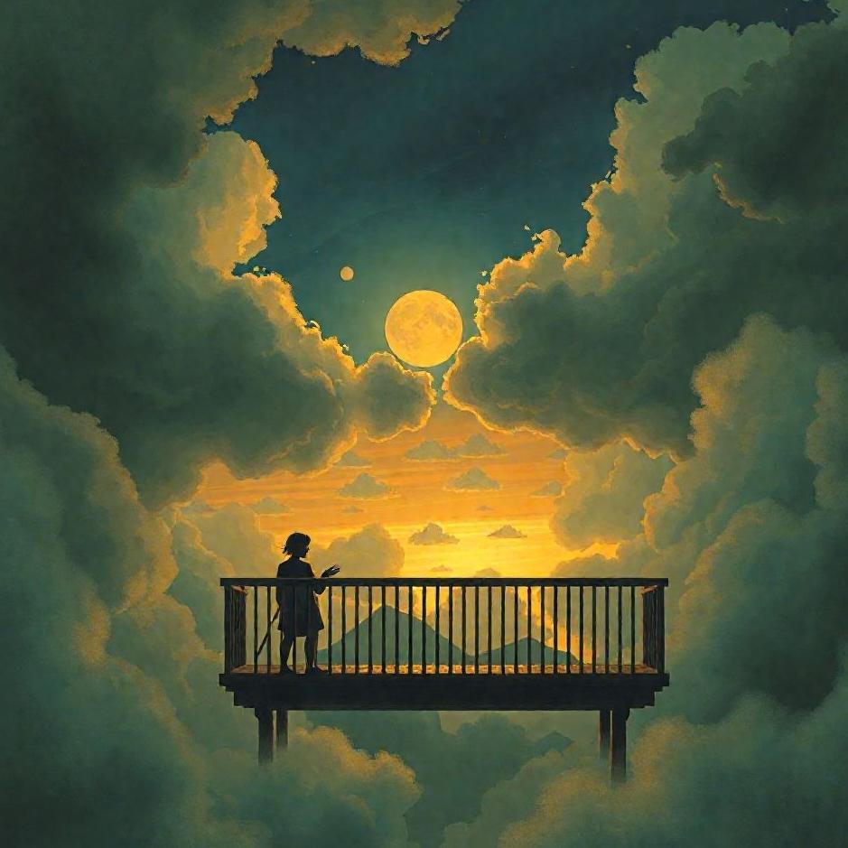 Dream : Trapped on a balcony in a dream