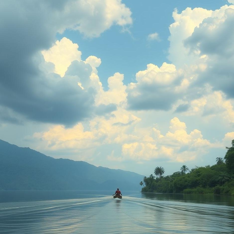 Dream : Traveling on a river in a dream