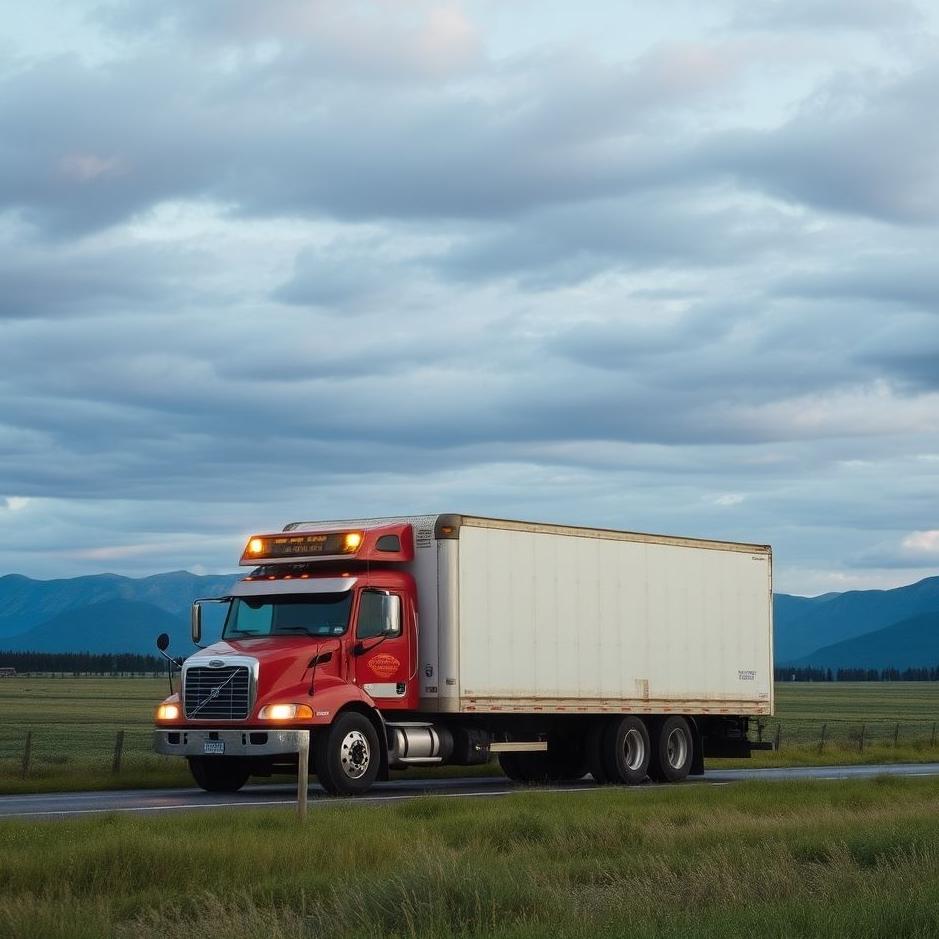 Dream : Traveling with a truck in a dream