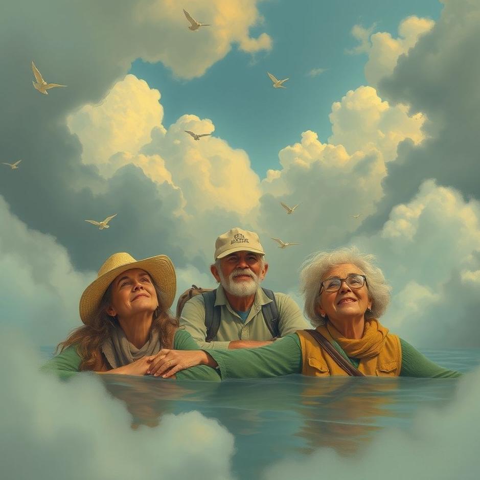 Dream : Traveling with old friends in a dream