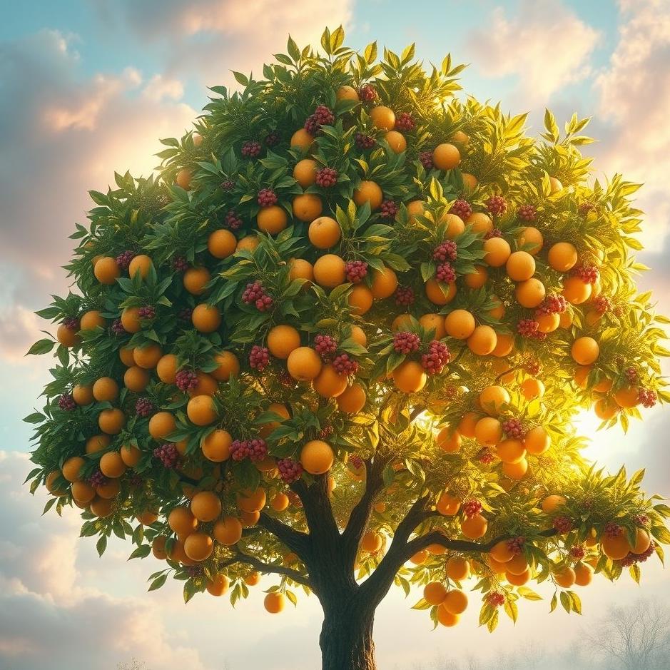 Dream : Tree full of fruit in a dream