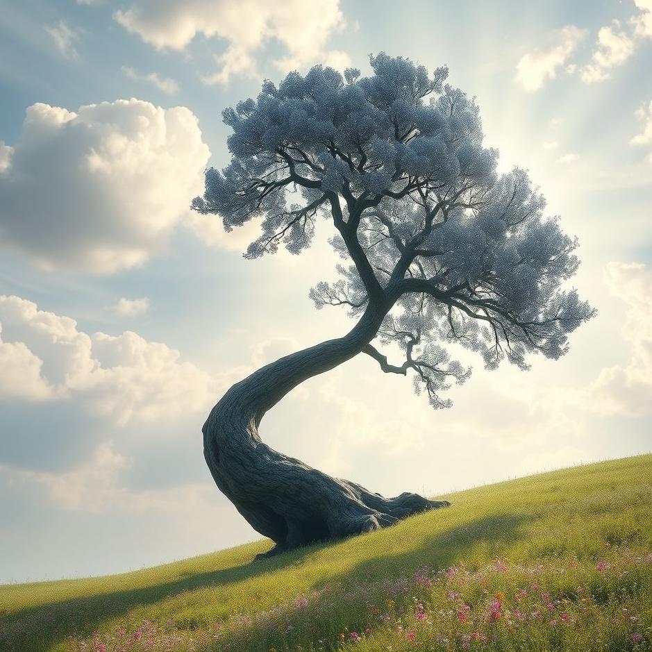 Dream : Tree tilt in the dream