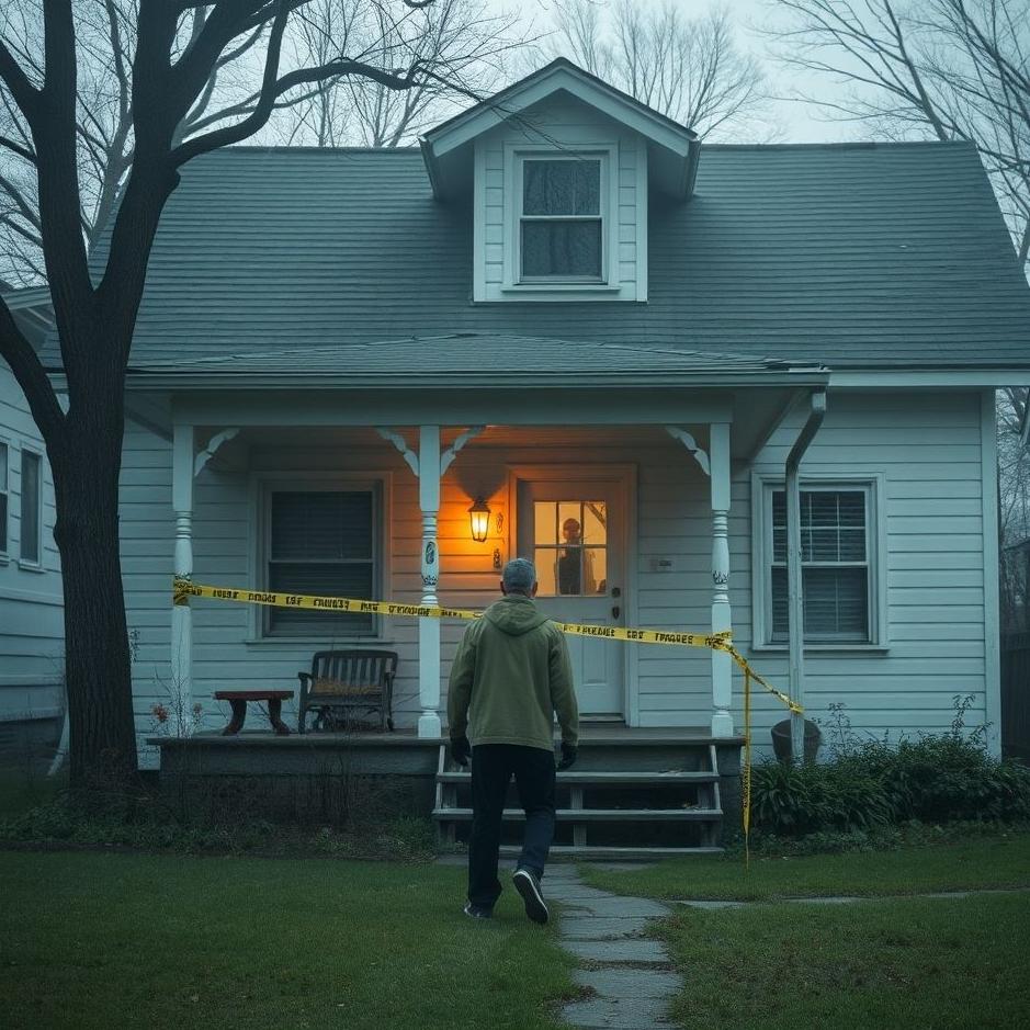 Dream : Trespassing in a house 