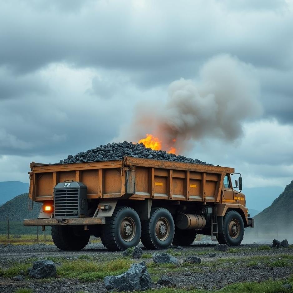 Dream : Truck full of coal in a dream