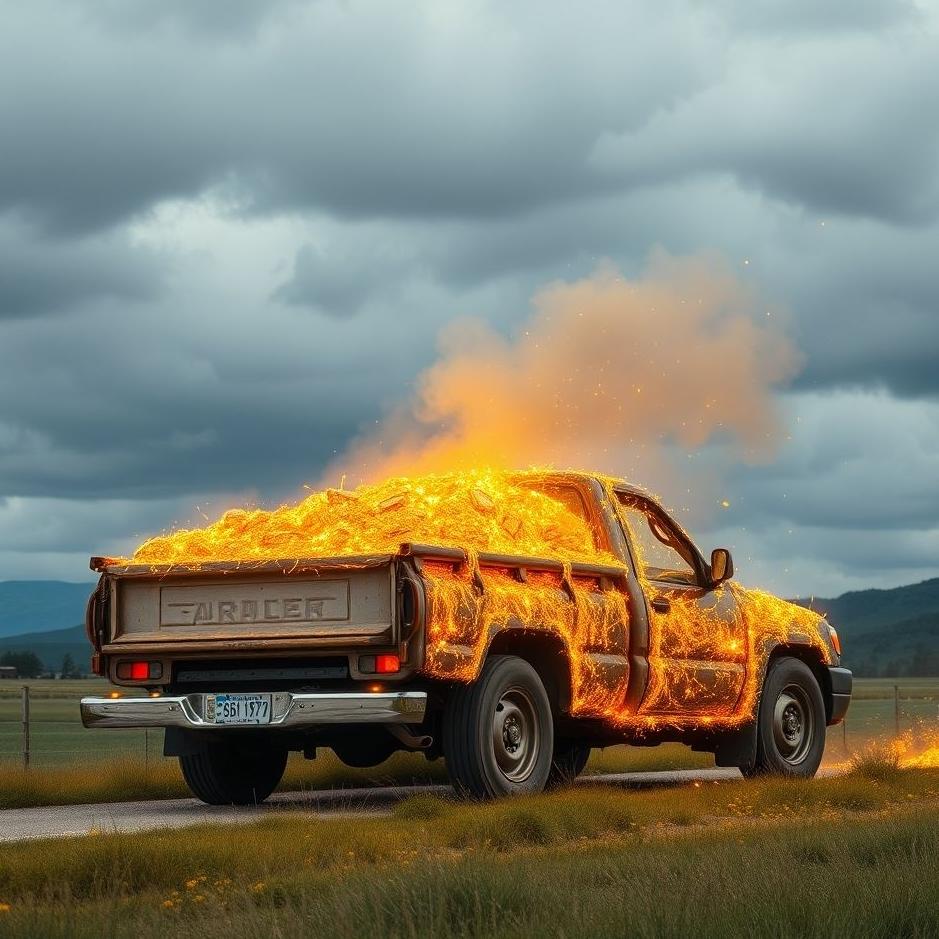 Dream : Truck full of gold in a dream