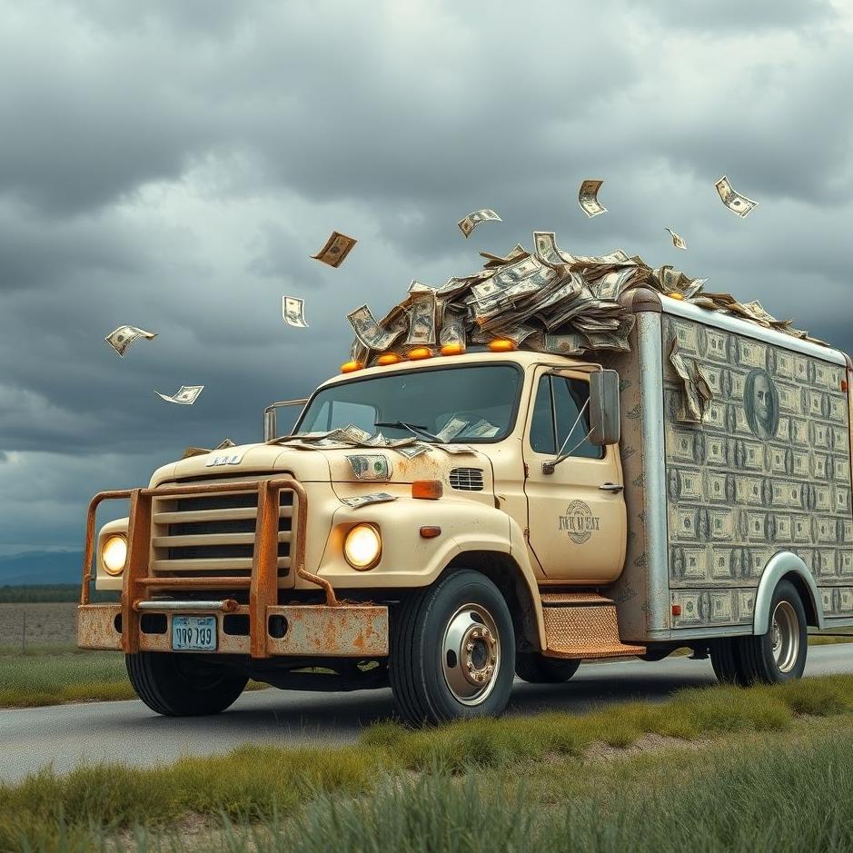 Dream : Truck full of money in a dream
