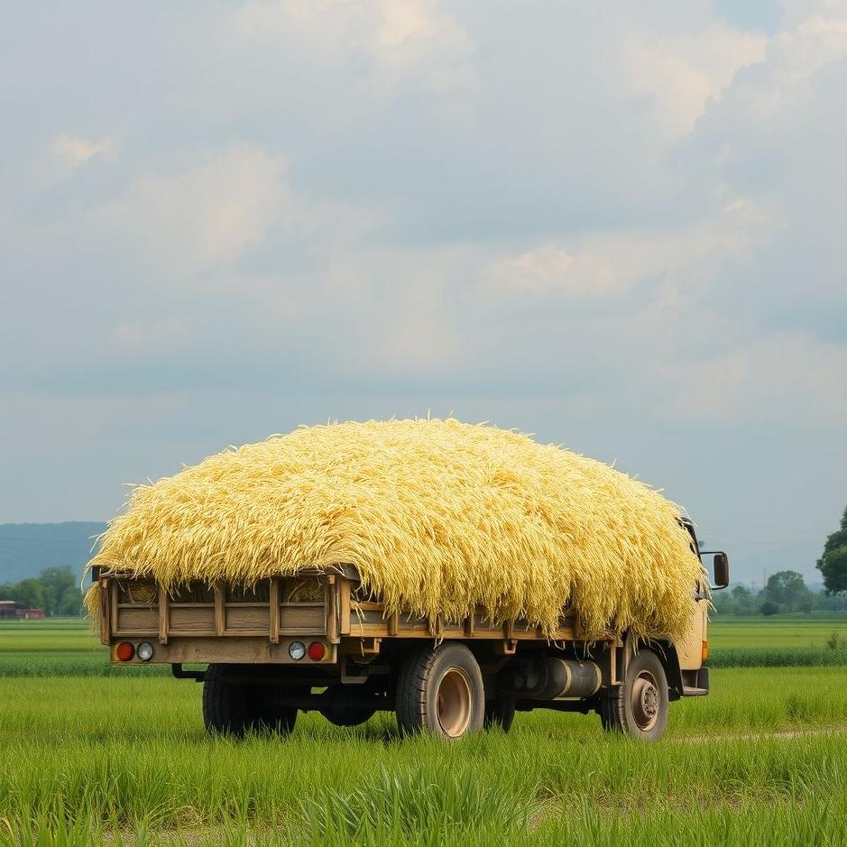 Dream : Truck full of rice in a dream