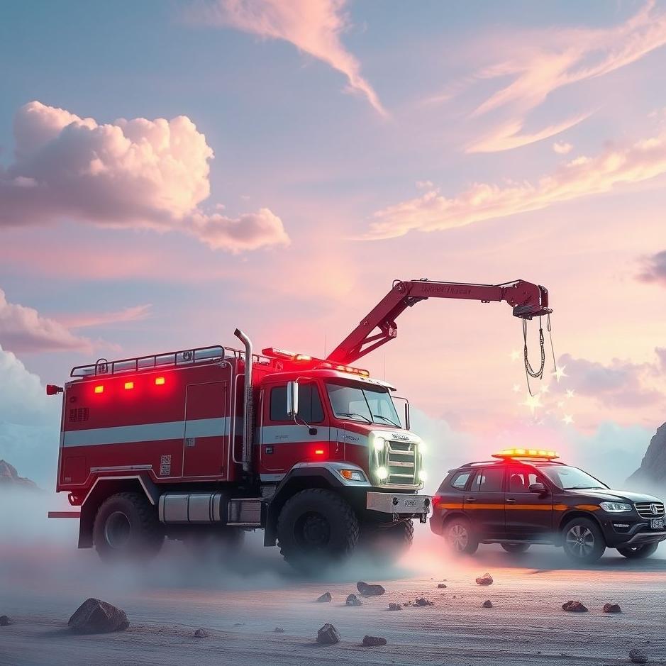 Dream : Truck rescue in a dream