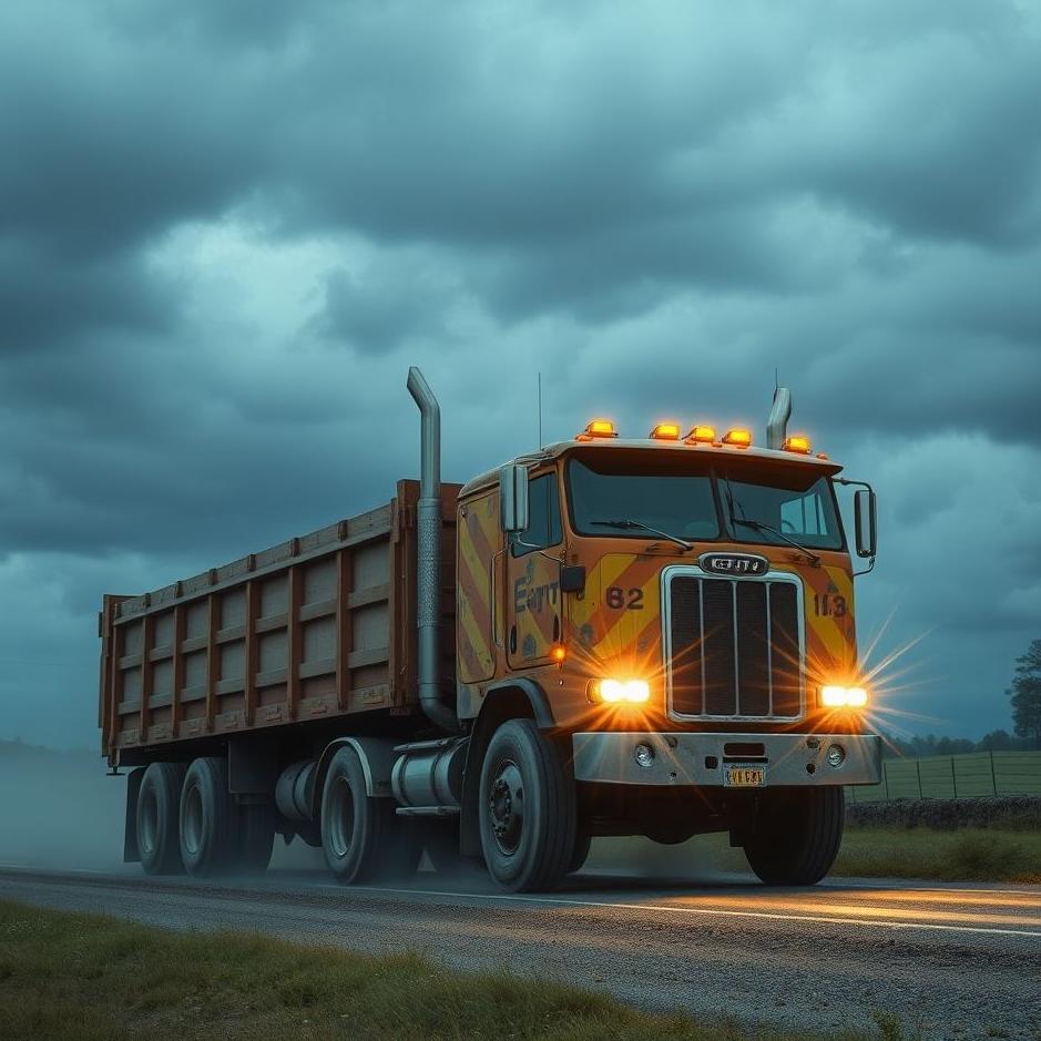 Dream : Truck trying to crush you in a dream