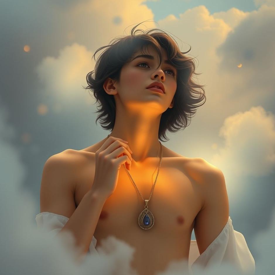 Dream : Trying on a necklace in a dream