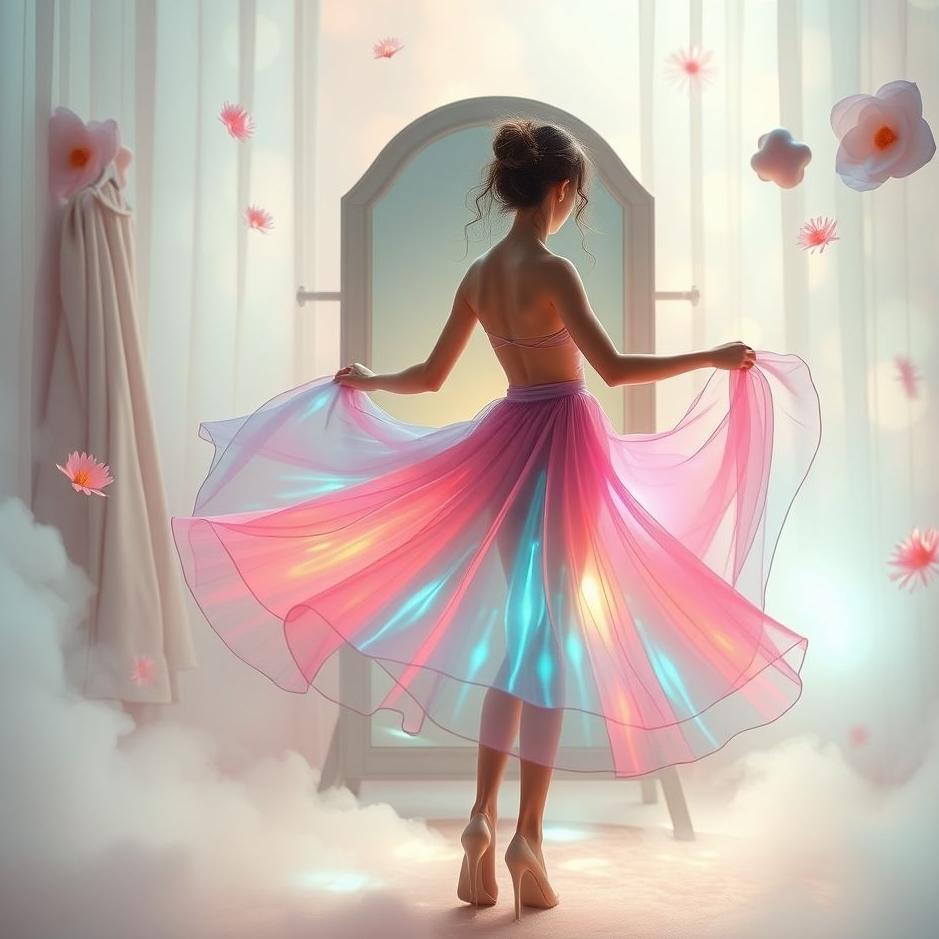 Dream : Trying on a skirt in a dream