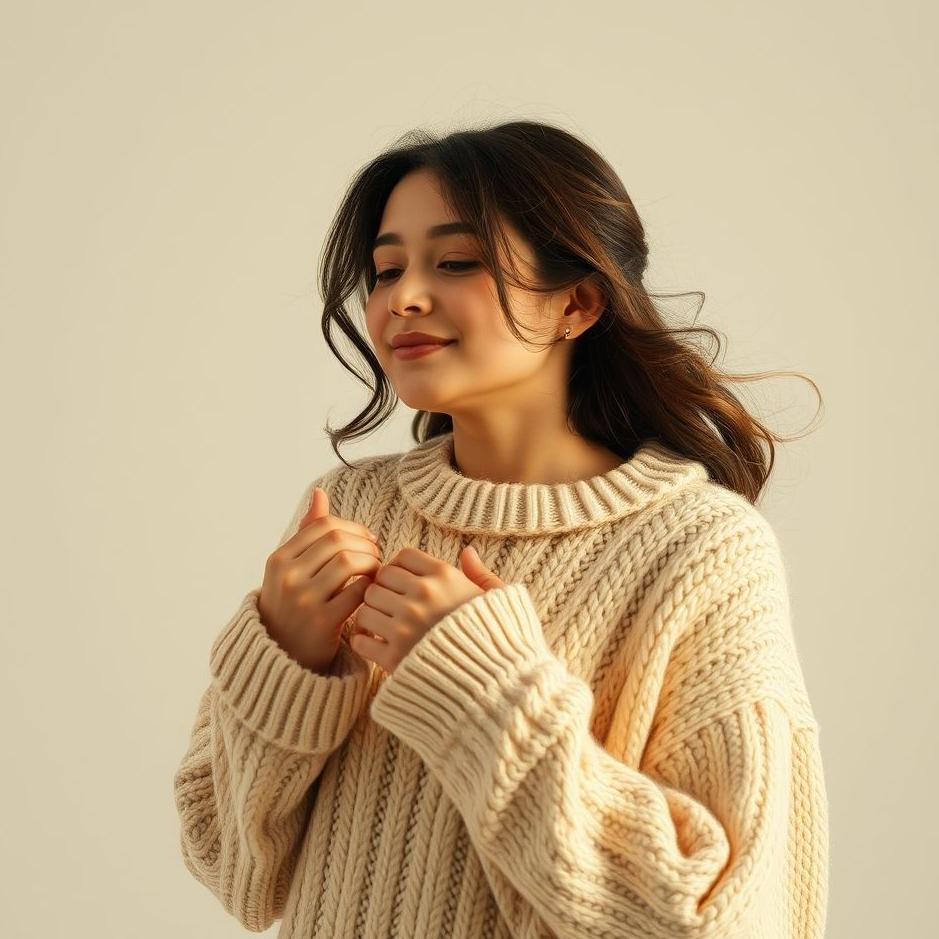 Dream : Trying on a sweater in a dream