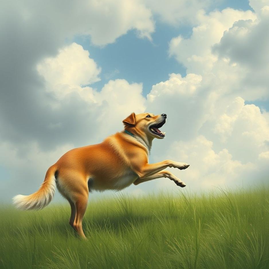 Dream : Trying to catch a dog in a dream