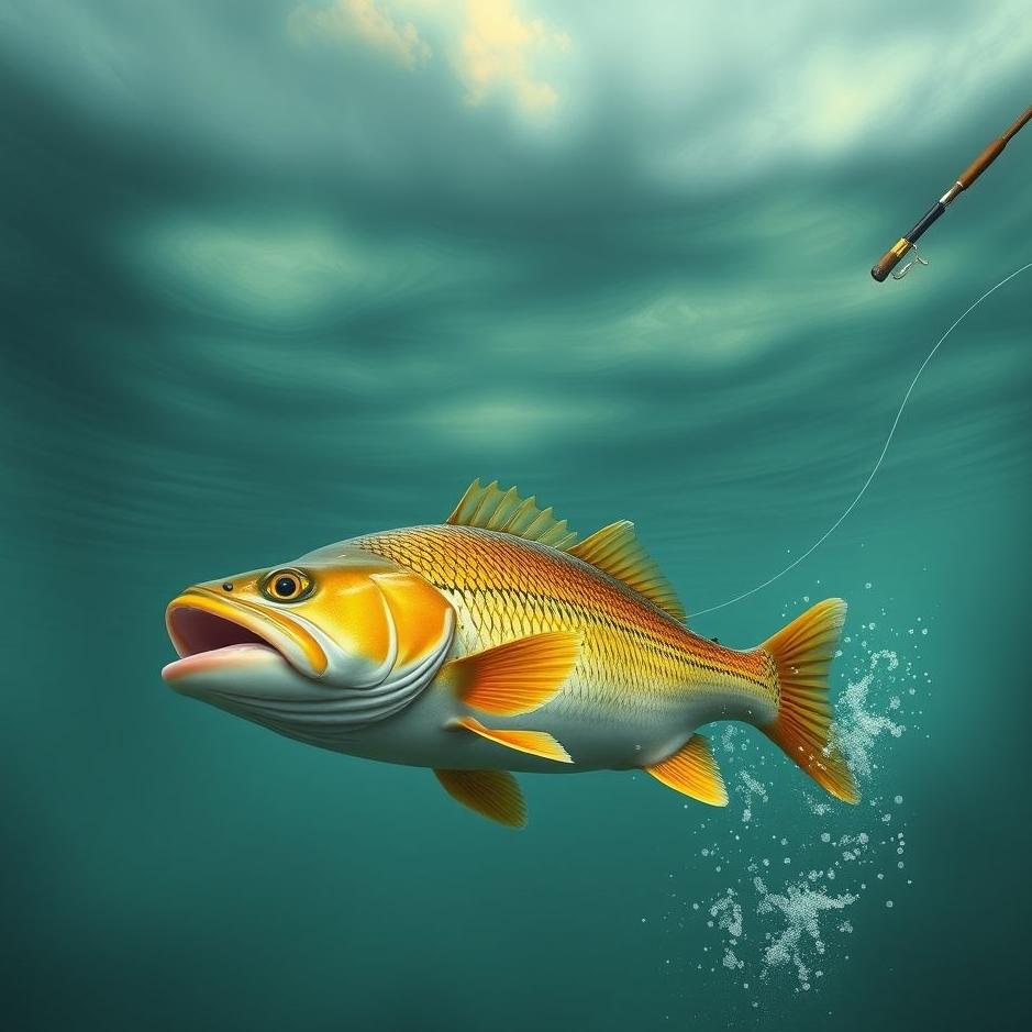 Dream : Trying to catch a fish with a rod in your dream