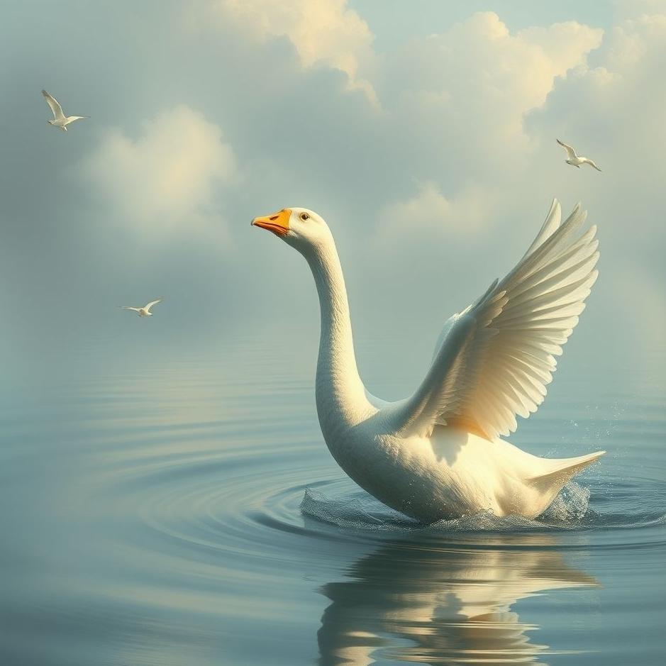 Dream : Trying to catch a goose in a dream