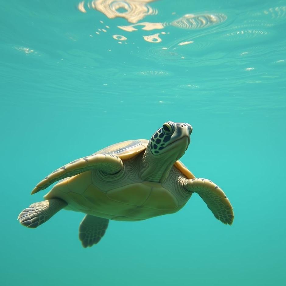 Dream : Trying to catch a turtle in a dream