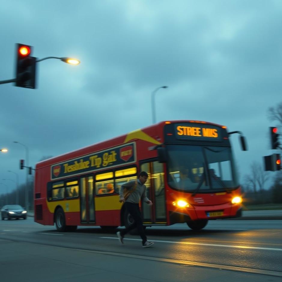 Dream : Trying to catch the bus in a dream