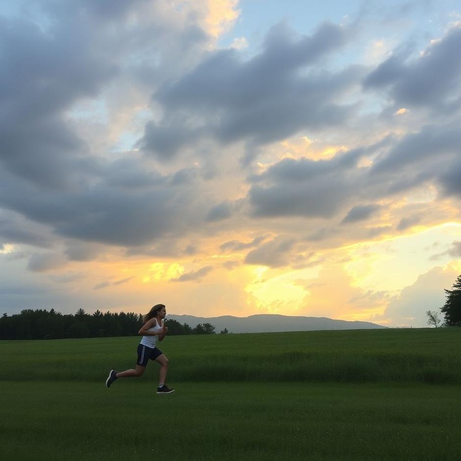 Dream : Trying to catch up by running in a dream